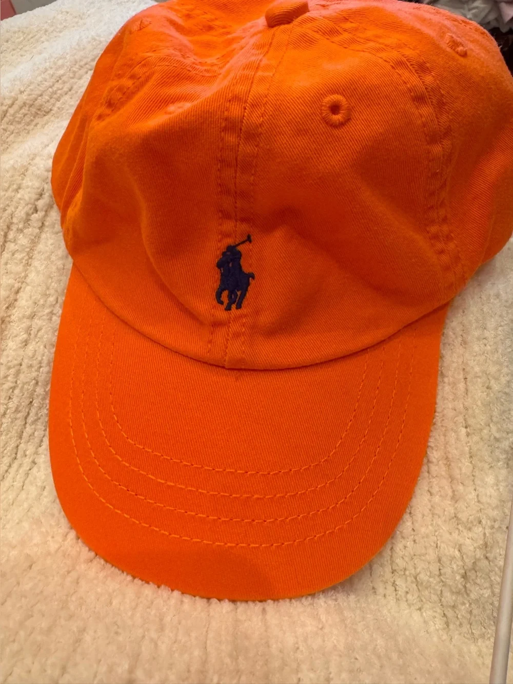 Ralph Lauren kid’s orange ball cap size 2T-4T  Summer, Beach, Resortwear Preppy